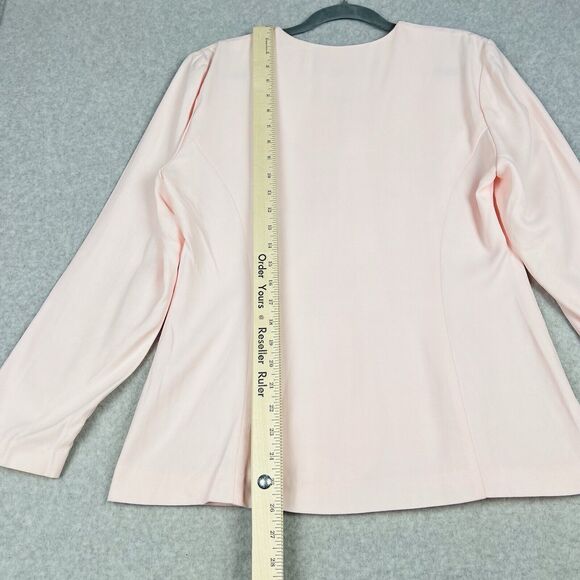 Vintage R&M Richards Dress Suit Womens 14P Blush Mother of the Bride Evening - Picture 14 of 16